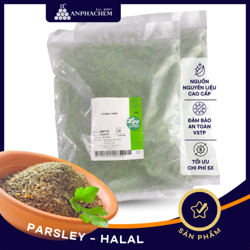 PARSLEY FINE CUT 4-6MM - LÁ NGÒ TÂY SẤY KHÔ