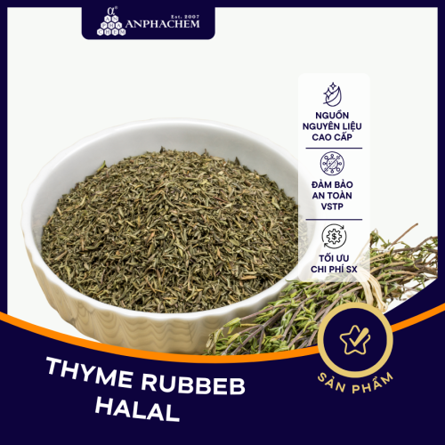 LÁ XẠ HƯƠNG SẤY KHÔ - 258250 THYME RUBBED HALAL