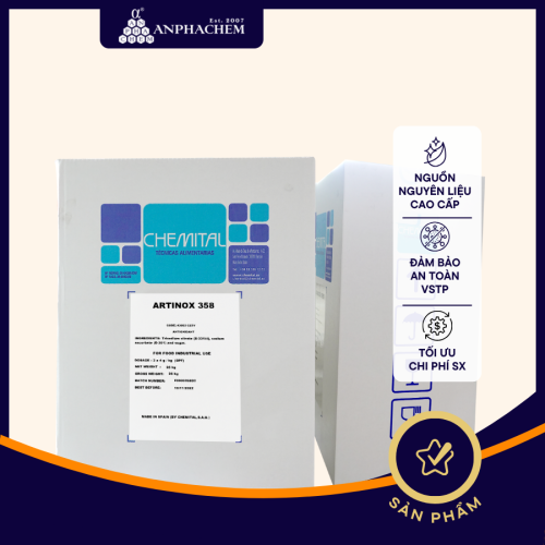 CHẤT CHỐNG OXY HÓA THỊT CHẾ BIẾN - ARTINOX 358