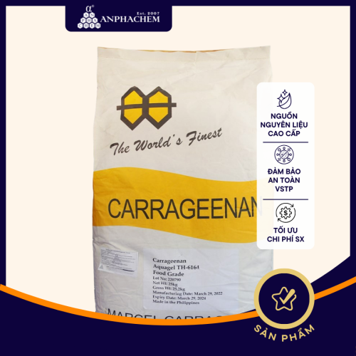 TẠO GEL RAU CÂU - Carageenan Aquagel 6164