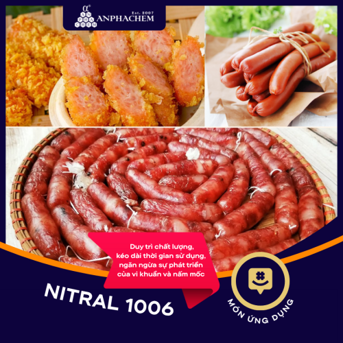 CHẤT BẢO QUẢN THỊT CHẾ BIẾN - NITRAL 1006