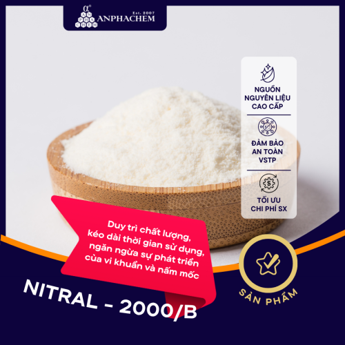 CHẤT BẢO QUẢN CHO THỊT CHẾ BIẾN NITRAL 2000/B