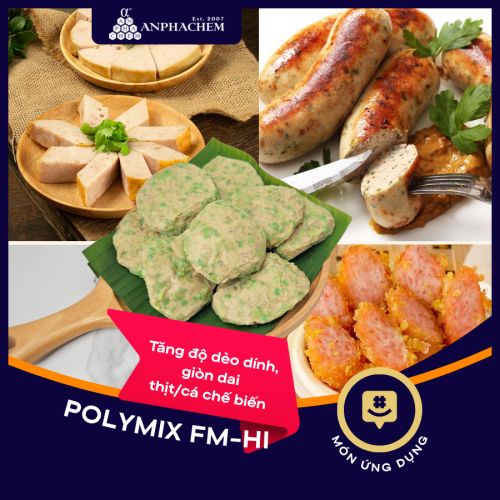 CHẤT TĂNG ĐỘ DẺO DÍNH, GIÒN DAI - POLYMIX FM-HI