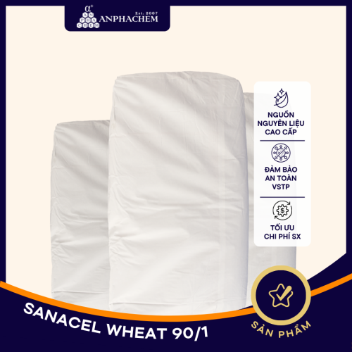XƠ LÚA MÌ GIỮ NƯỚC CHO THỊT CHẾ BIẾN, MẠCH XƠ 90 - SANACEL WHEAT 90/1