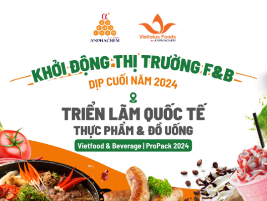 ANPHACHEM TẠI TRIỂN LÃM VIETFOOD HÀ NỘI 2024