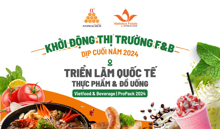 ANPHACHEM TẠI TRIỂN LÃM VIETFOOD HÀ NỘI 2024