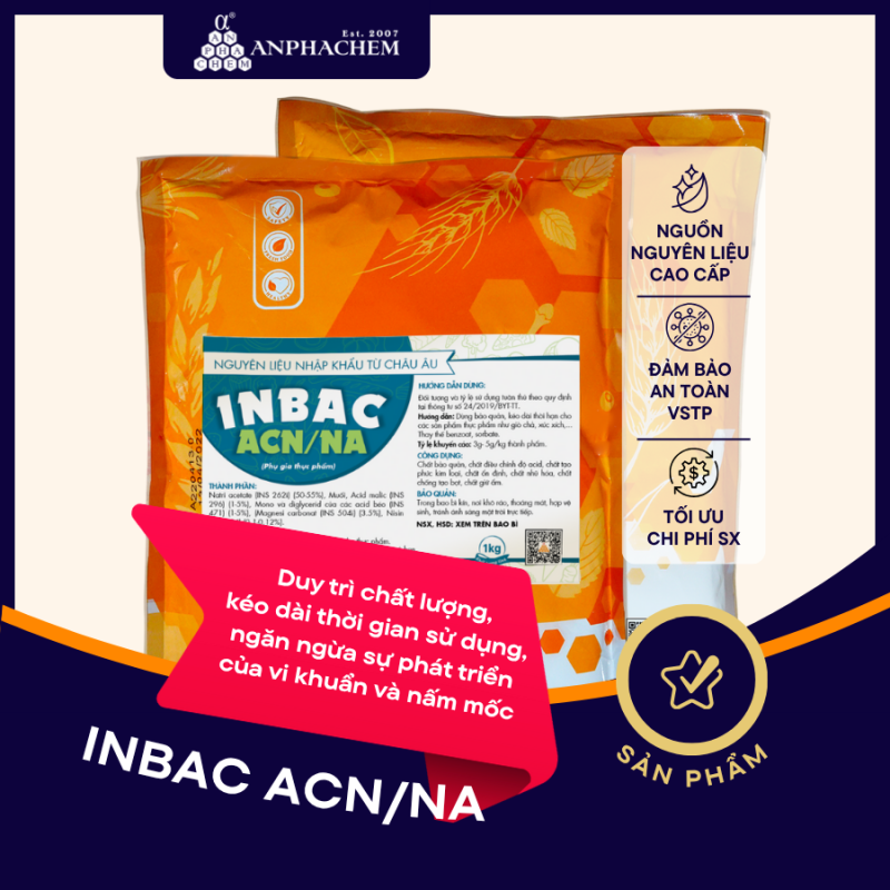 BẢO QUẢN THỊT CHẾ BIẾN - INBAC ACN/NA