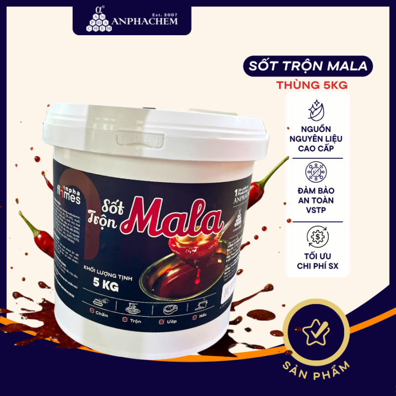 Sốt trộn Mala Tứ Xuyên - Thùng 5KG