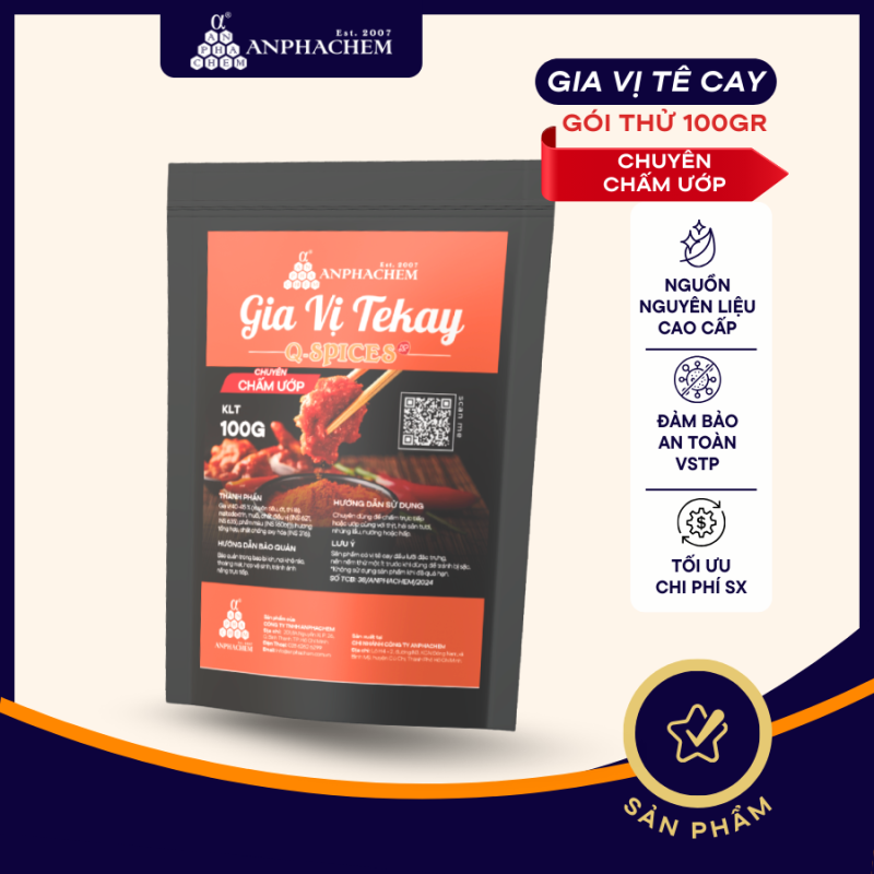 GÓI 100GR - GIA VỊ TEKAY CHẤM ƯỚP